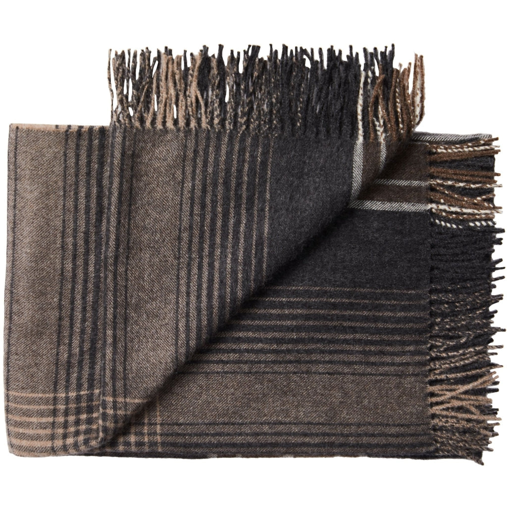 Bogota Baby Alpaca Blankie Dark Grey 130x200 cm