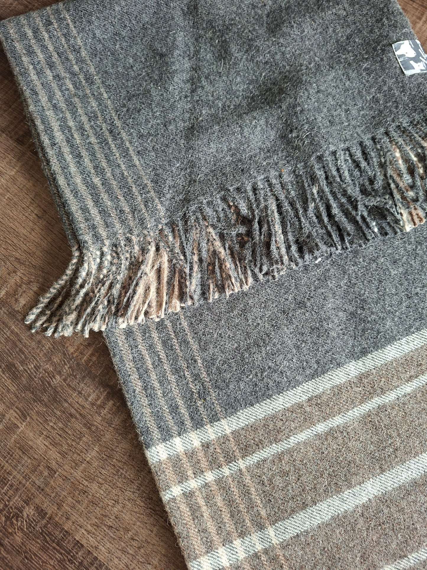 Bogota Baby Alpaca Blankie Dark Grey 130x200 cm