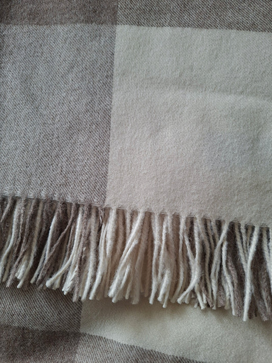 Santa Fe Baby Alpaca Blankie Walnut Brown 130x200 cm
